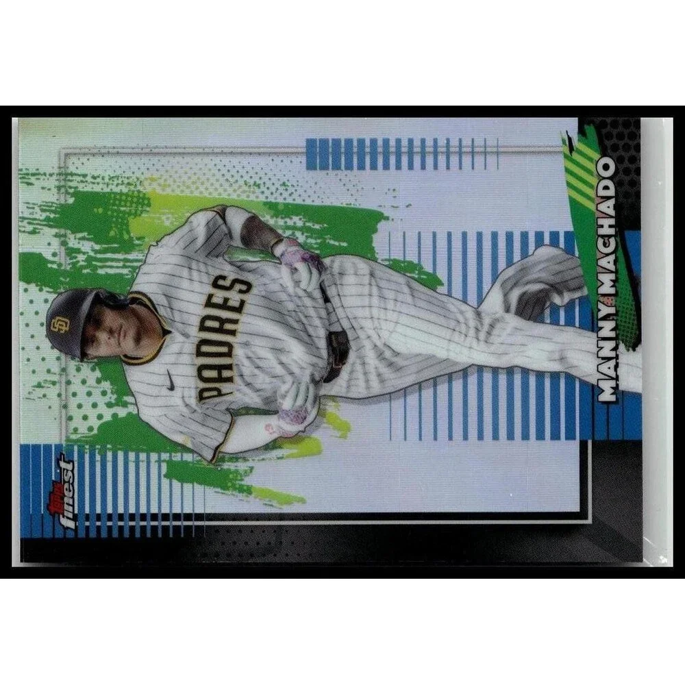 Topps 2026 Finest Manny Machado SD Base Common Refractor